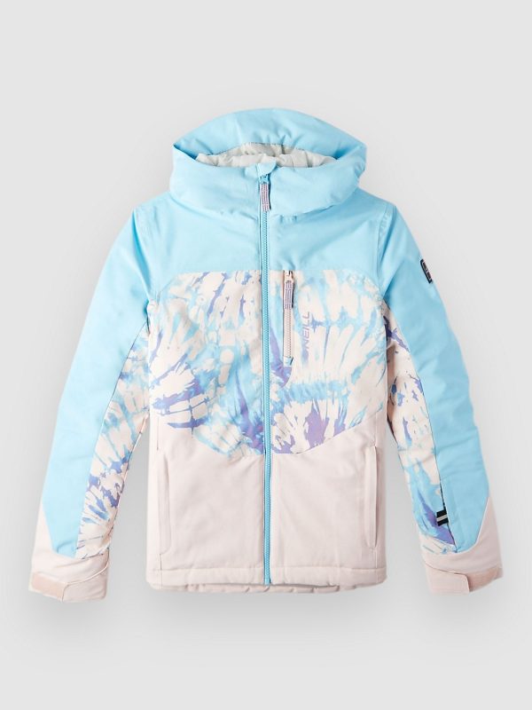 O'Neill Carbonite Kids Jacke blue wave colour block