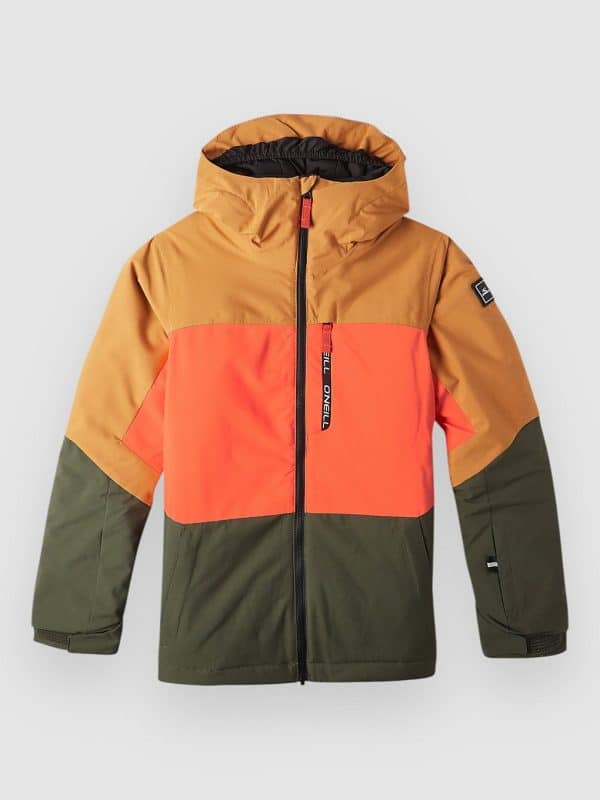 O'Neill Carbonite Kids Jacke rich caramel colour block