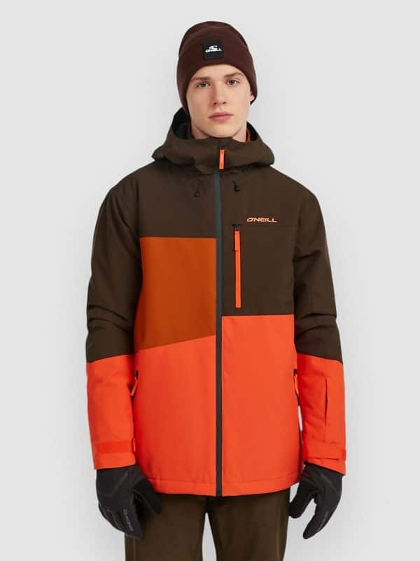 O'Neill Fwc'Cruz Triple Jacke coffee bean colour block
