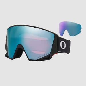 Oakley Flow Scape L Matte Black +Bonus Lens Goggle prizm sapphire&prizm iced