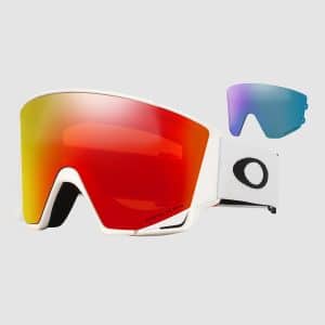Oakley Flow Scape L Matte White +Bonus Lens Goggle prizm torch & prizm iced