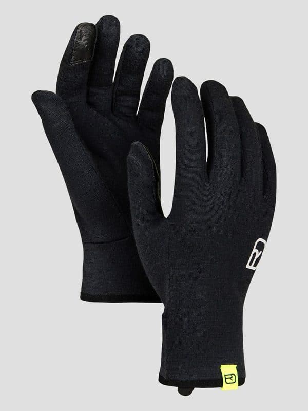 Ortovox 185 Rock'N'Wool Liner Gloves black raven