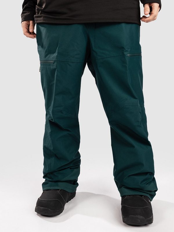 Patagonia Powder Town - Reg Hose cascade green