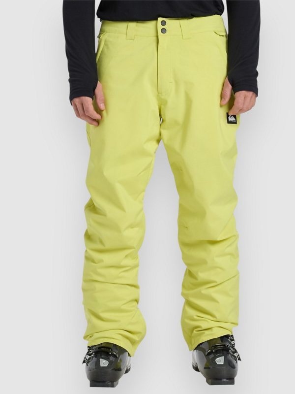 Quiksilver Estate Hose yellow plum