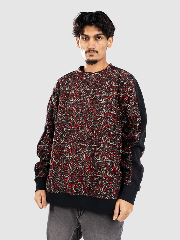 Quiksilver High Altitude Fleece Isolationsjacke saturn fallen rock