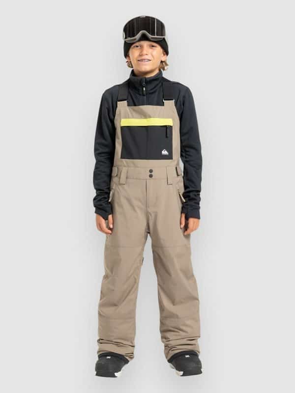 Quiksilver Mash Up Kids Bib Pants fallen rock