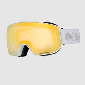 Red Bull SPECT Eyewear Fink White Goggle brown with gold