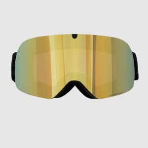 Red Bull SPECT Eyewear Soar Black Goggle smoke with yellow