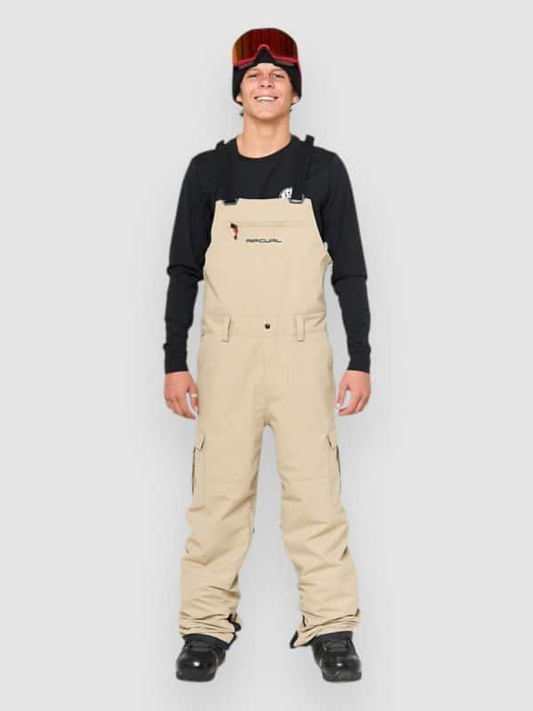 Rip Curl Anti Series Cargo 10K/10K Bib Pants khaki rock