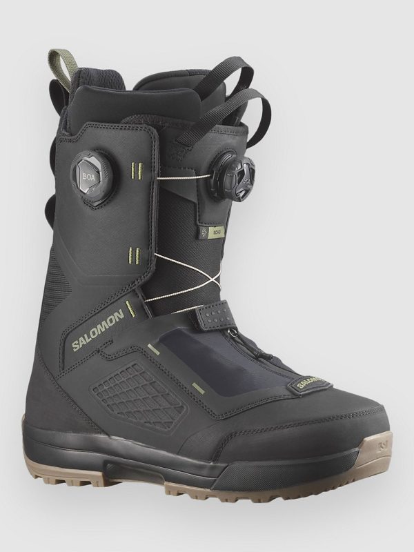 Salomon Echo Dual BOA 2026 Snowboard-Boots blk / blk / deep lichen green