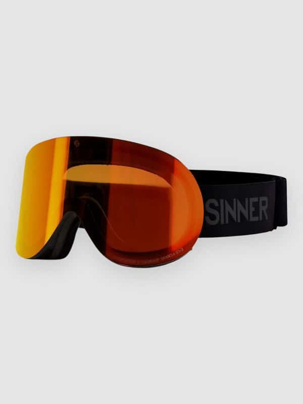 Sinner Taur Matte Black Goggle double sintrast / trans+