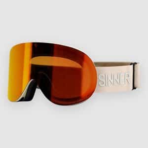 Sinner Taur Matte Light Grey Goggle double sintrast / trans+