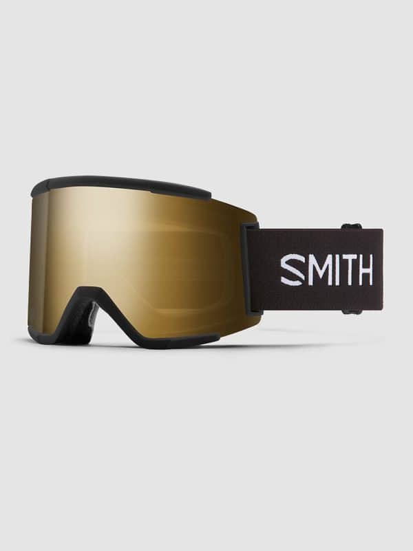 Smith Squad XL Black+Bonus Lens Goggle sn blk gld mr+strm rs fls