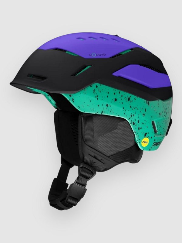 Smith Vantage 2 MIPS Helm matt blk / ultravlt / emrld c