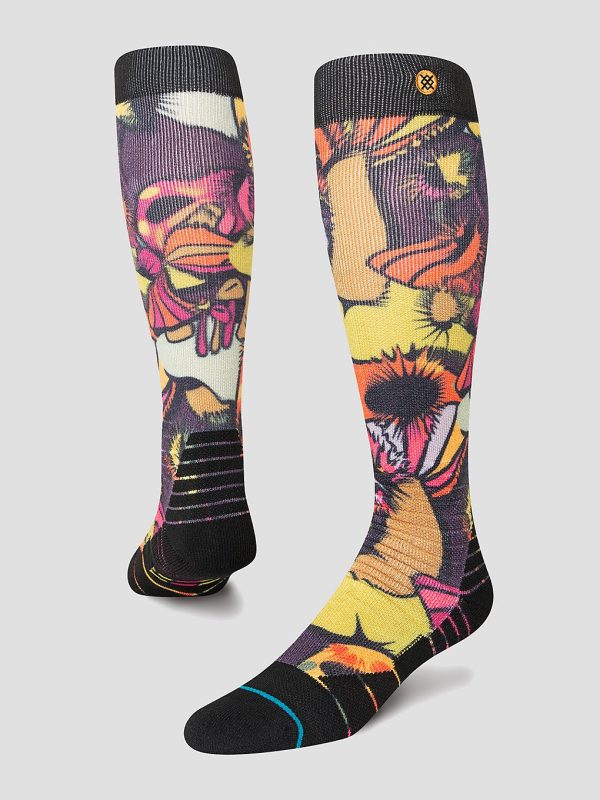 Stance Mushies Funktionssocken maroon