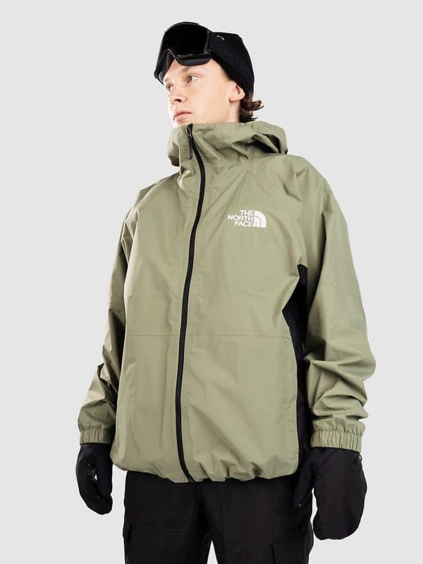 THE NORTH FACE Build Up Jacke bark mist / tnf black