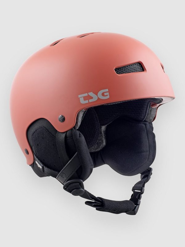 TSG Gravity Solid Color Helm satin redwood