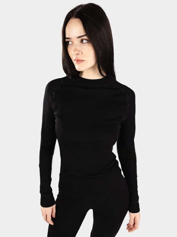 Thermowave Merino Warm Funktionsshirt black