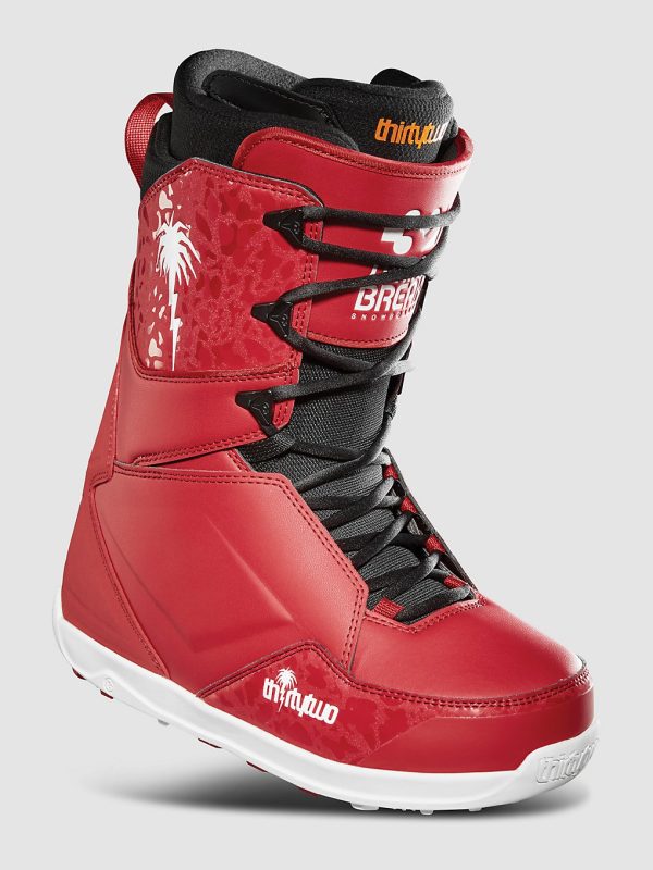 ThirtyTwo Lashed Premium Spring Break Snowboard-Boots red