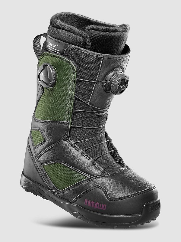 ThirtyTwo Stw Double Boa Snowboard-Boots black / green