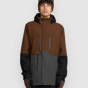 Volcom Rnge Stretch 30K Jacke brown