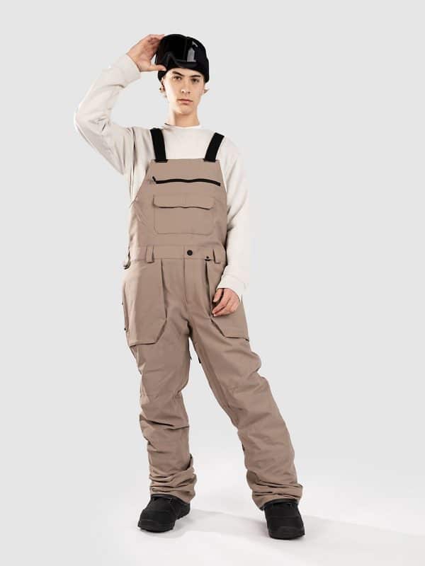Volcom Roan Bib Pants chestnut brown