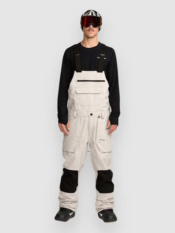 Volcom Roan Bib Pants stone