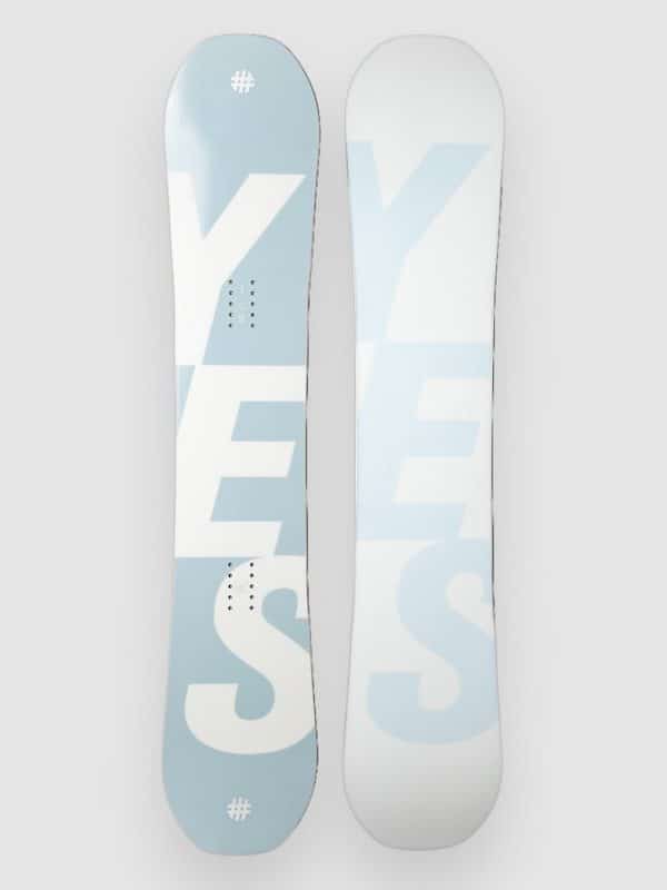 YES Basic 2026 Snowboard white