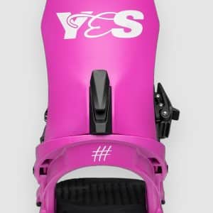 YES Rebel 2026 Snowboard-Bindung party pink