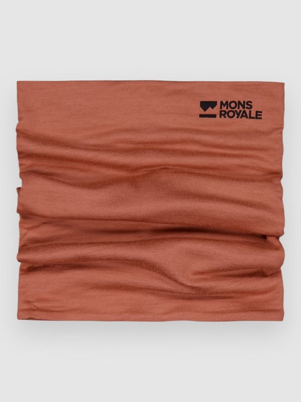 Mons Royale Merino Double Up Halswärmer Tube canyon rose