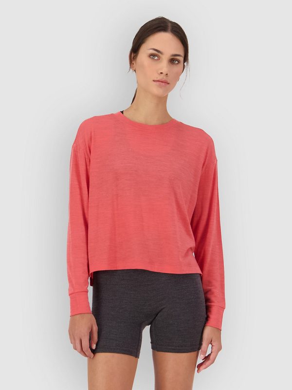Mons Royale Zephyr Merino Tencel Boxy Funktionsshirt watermelon