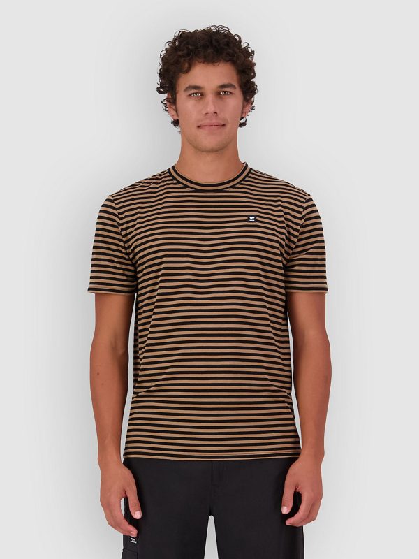Mons Royale Icon Merino Funktionsshirt mr stripe toffee