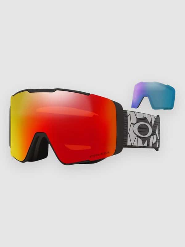 Oakley Line Miner Pro L Blk Renfrce +Bonus Lens Goggle prizm torch & prizm iced