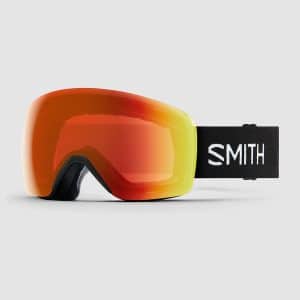 Smith Skyline Black Goggle everyday red mirror
