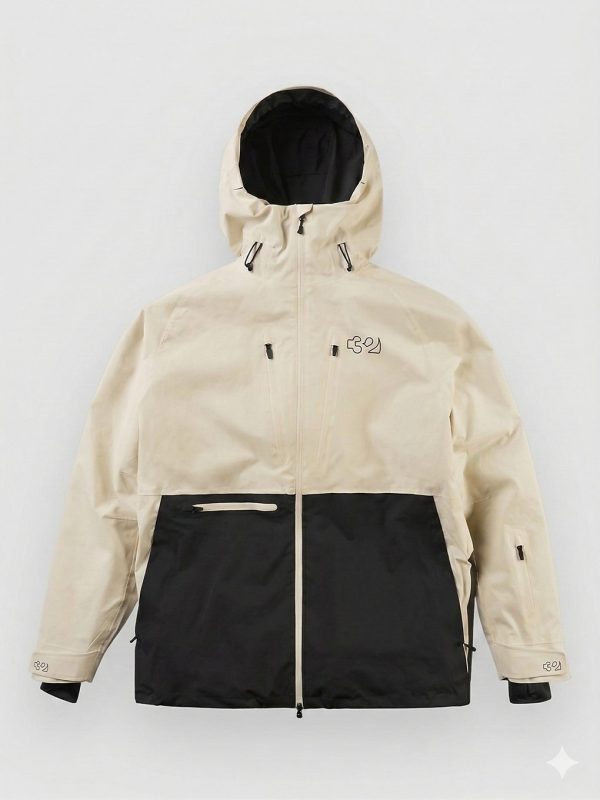 ThirtyTwo Tm Recycled Jacke off white