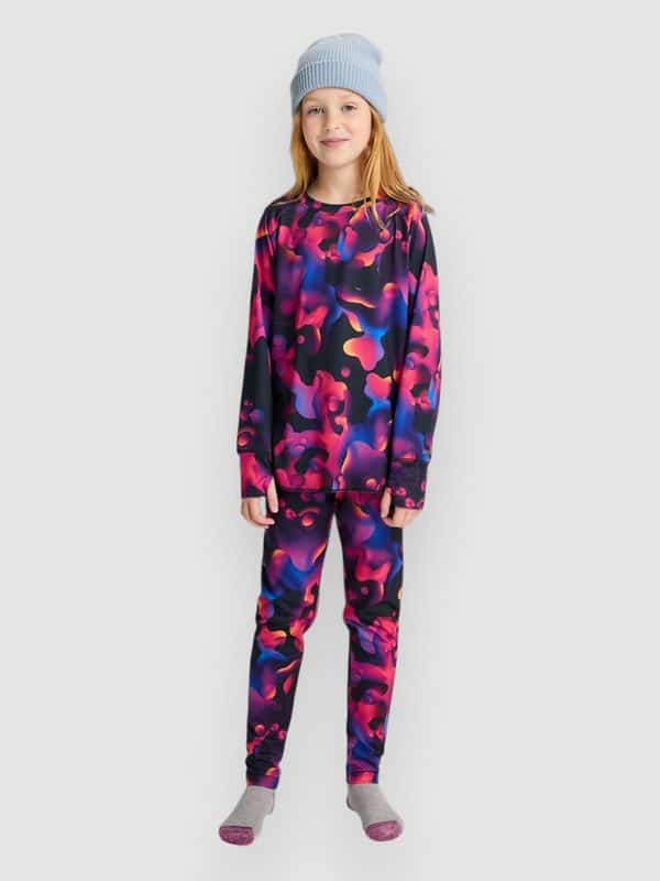 Burton Midweight Kids Base Layer Suit lava lamp