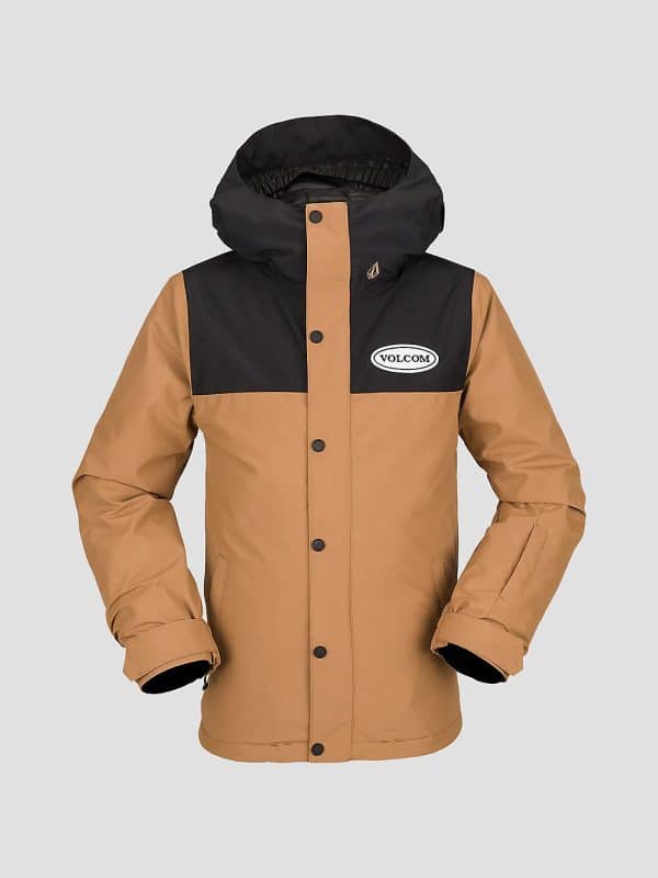 Volcom Stone.91 Insulated Kids Jacke caramel
