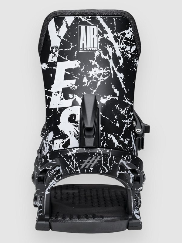 YES Airmaster 2026 Snowboard-Bindung splatter white