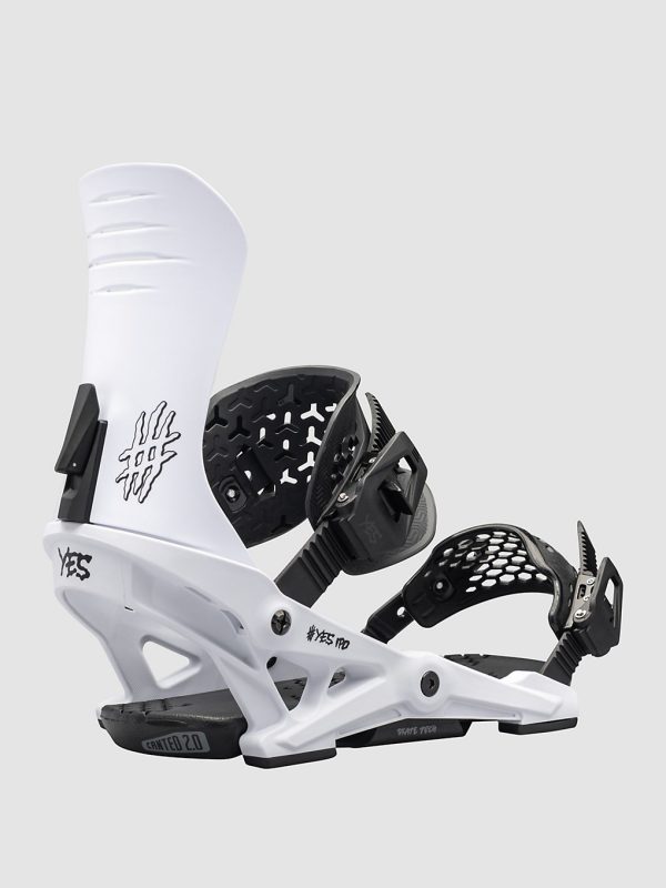 YES Ipo 2025 Snowboard-Bindung white