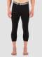 Mons Royale Merino Cascade Flex 3/4 Legging Funktionshose black