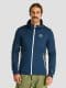 Ortovox Hooded Fleecejacke deep ocean